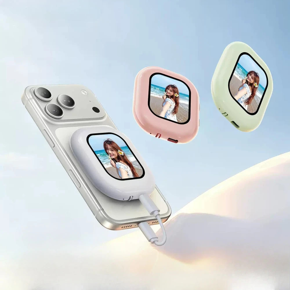 Monitor magnético para selfies