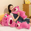 Strawberry Bear Plush Sleep Pillow