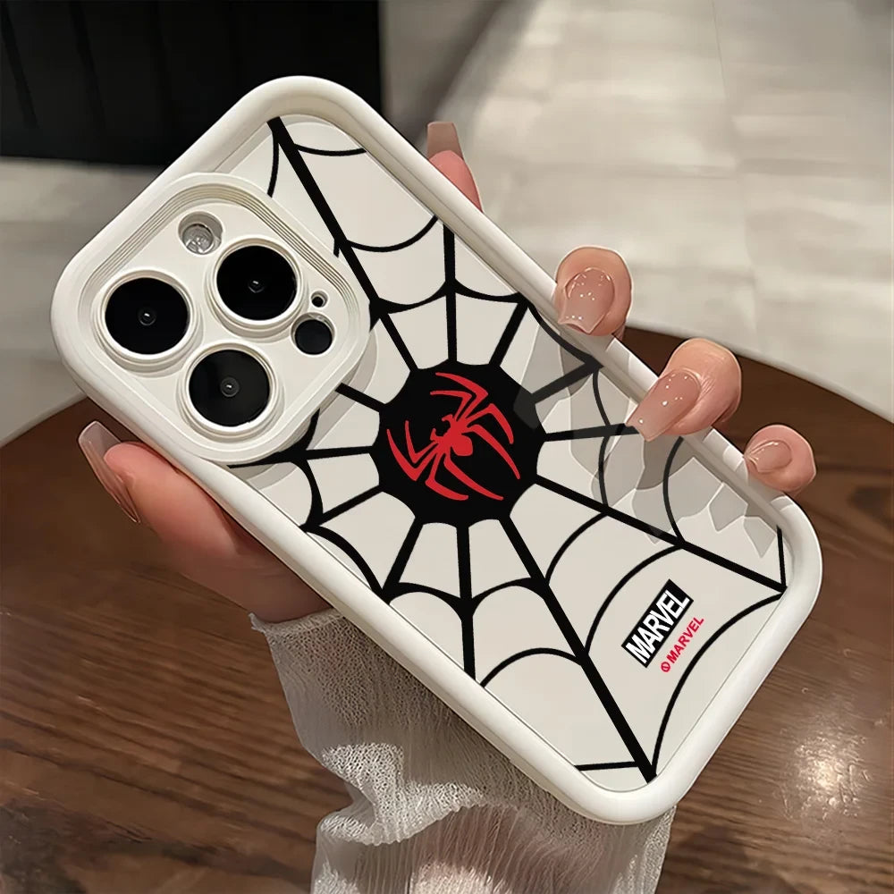 Funda Suave Anime Spiderman Para iPhone