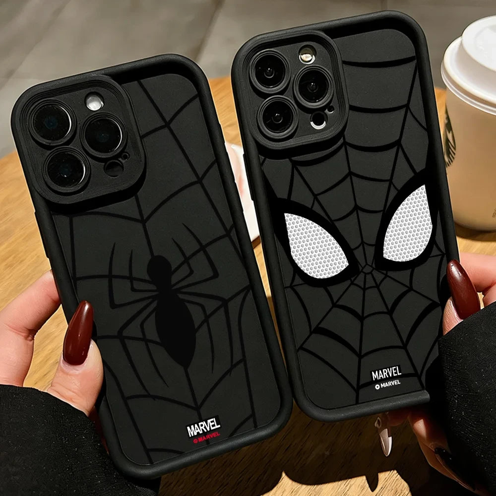 Funda Suave Anime Spiderman Para iPhone