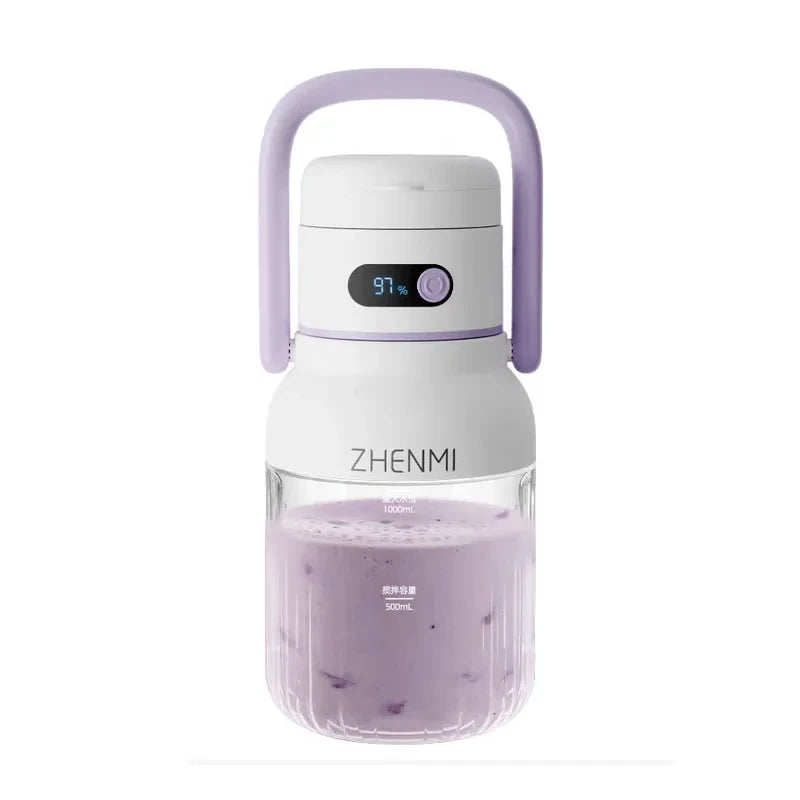 Blender Portabil Digital Pentru Smoothie