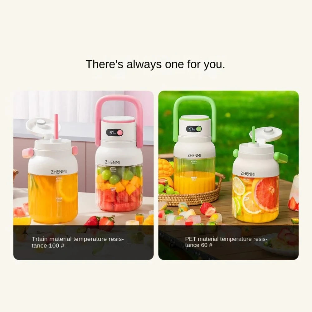 Blender Portabil Digital Pentru Smoothie