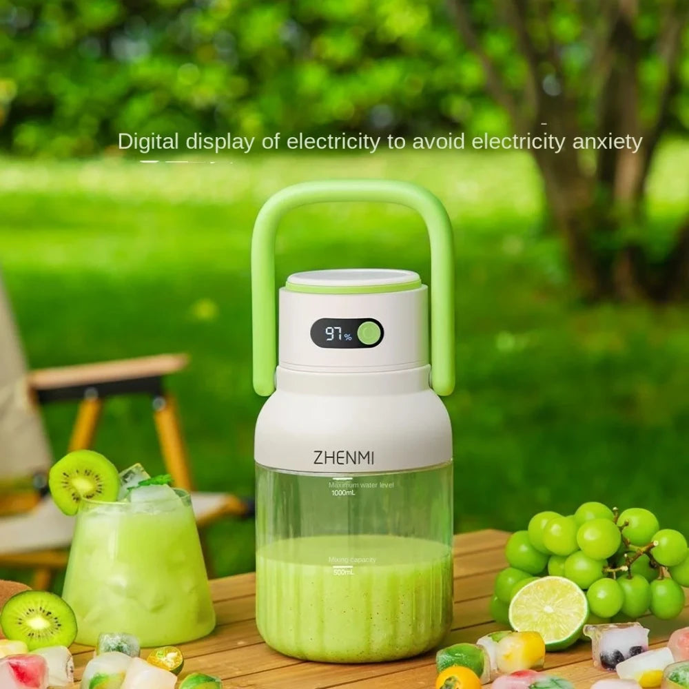 Blender Portabil Digital Pentru Smoothie