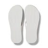 White Arch Support Flip Flops