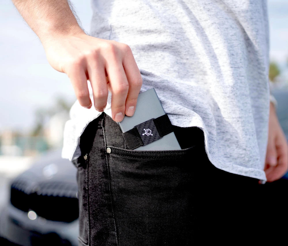 Aerospace Grade Aluminum RFID Blocking Wallet