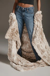 Caramel N Cream Faux Fur Blanket