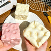 Juguete antiestrés de espuma en forma de bloque de queso