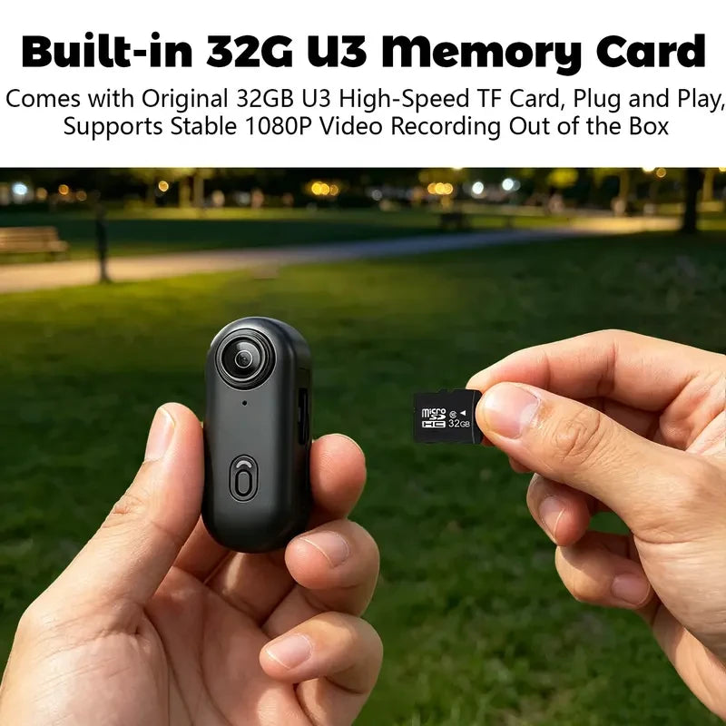 NUISK Mini Magnetic Action Camera