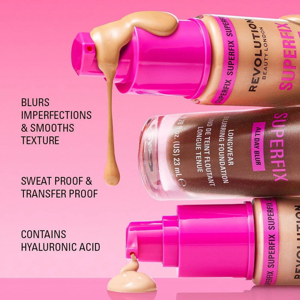 Revolution Superfix Makeup Routine