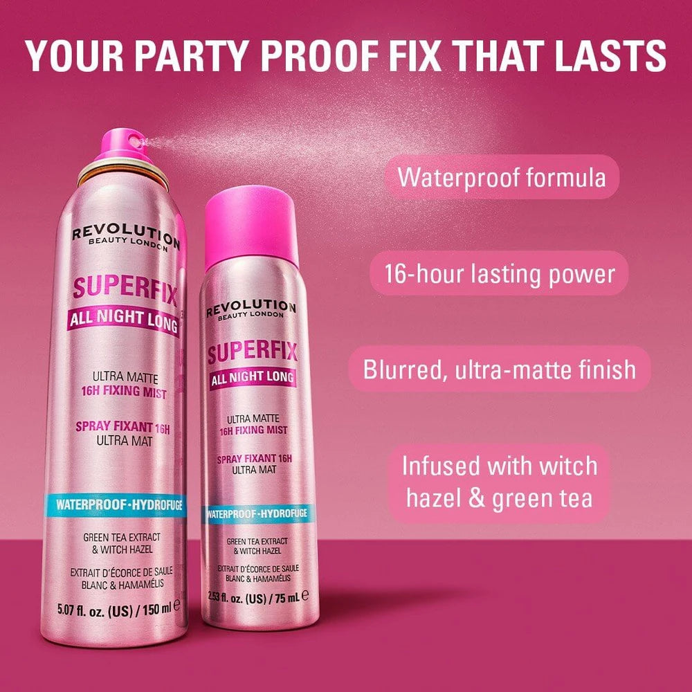 Revolution Superfix Makeup Routine