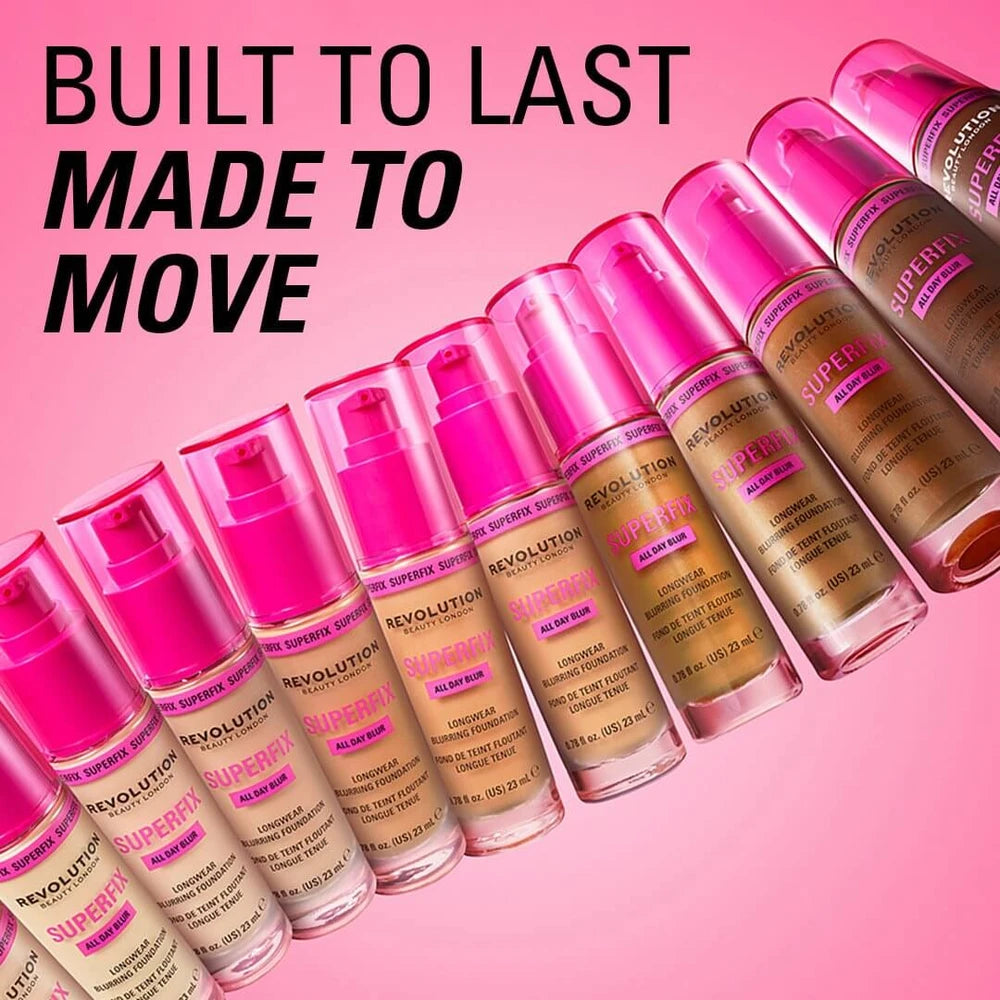 Revolution Superfix Makeup Routine