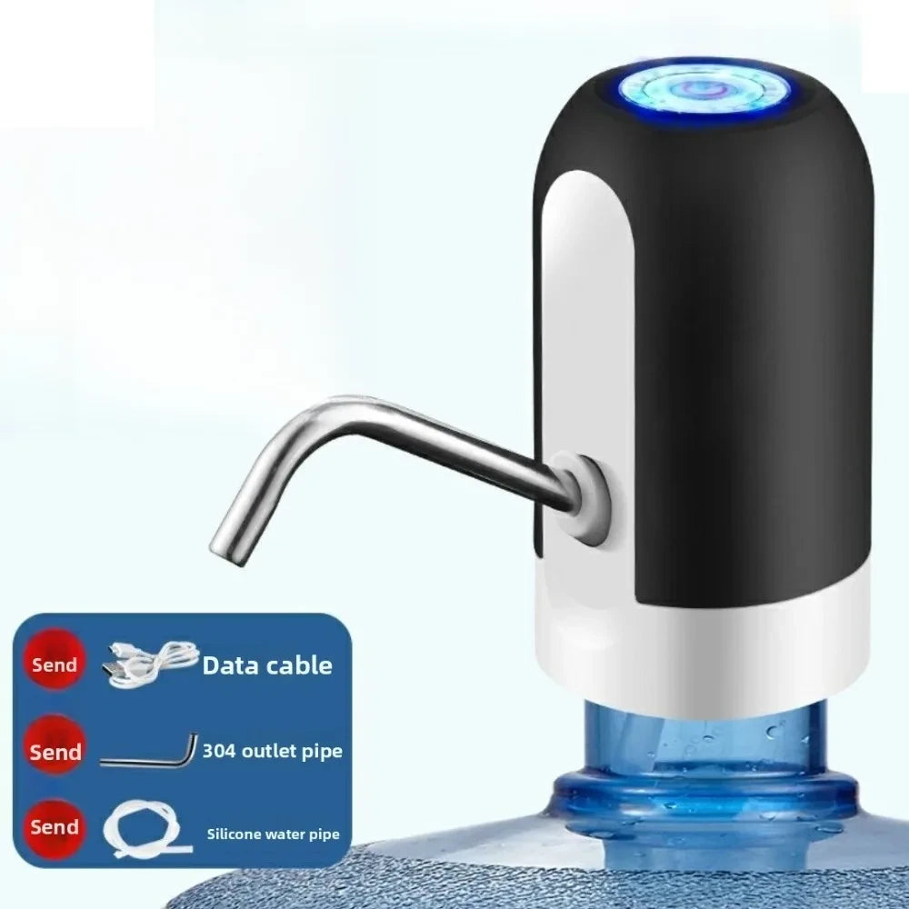 USB Rechargeable Water Bottle Pump