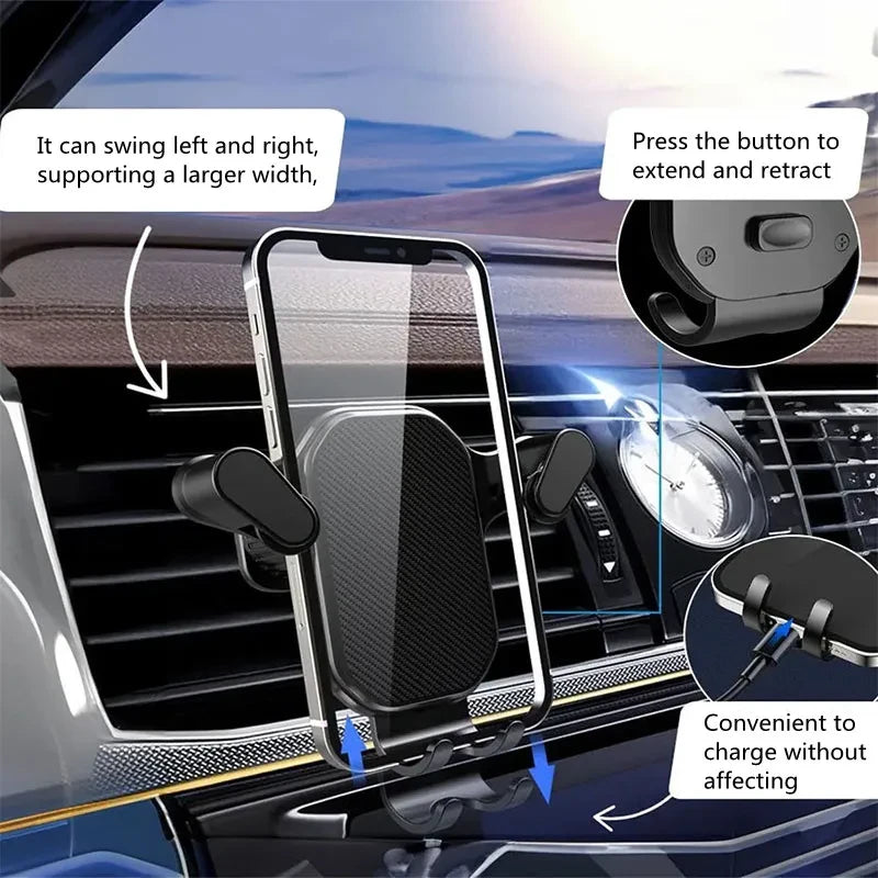 Soporte Movil Coche Gravedad