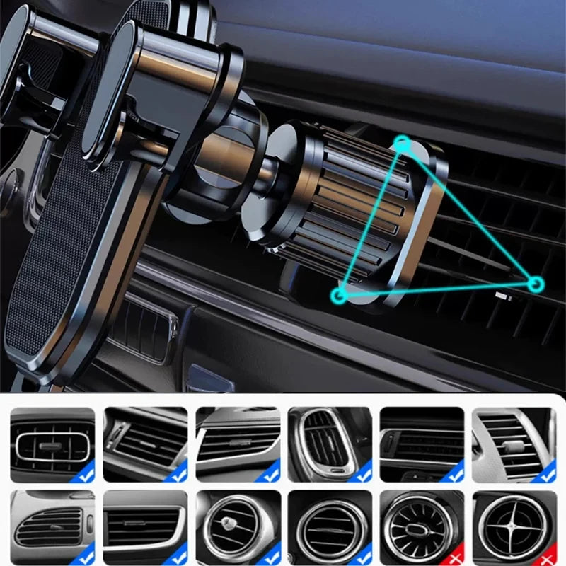 Soporte Movil Coche Gravedad
