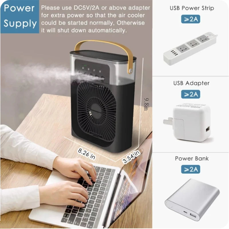Portable Desktop Cooling Fan