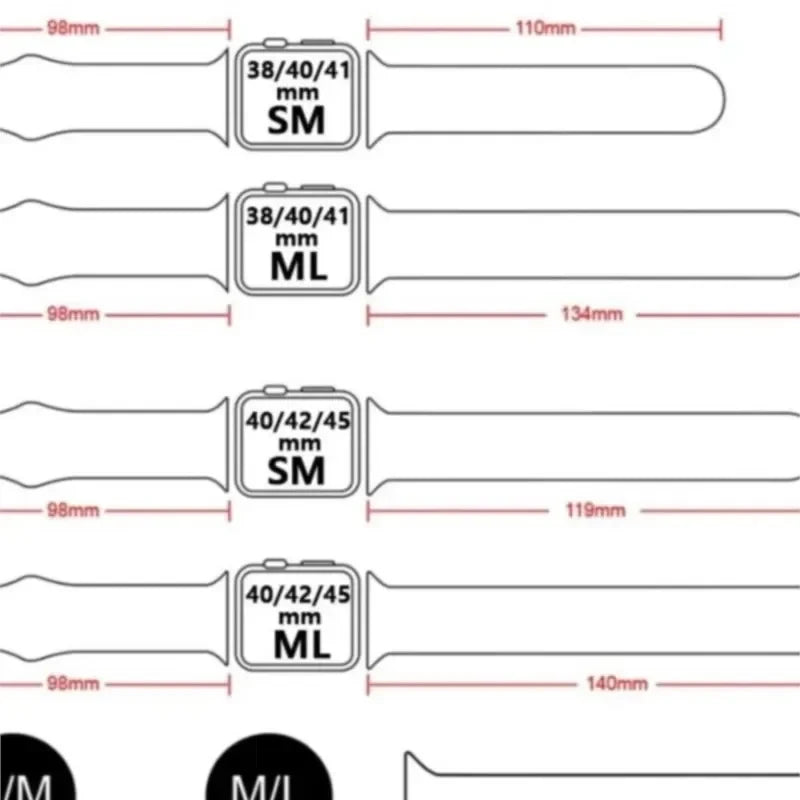 Curea Sport Din Silicon Pentru Apple Watch