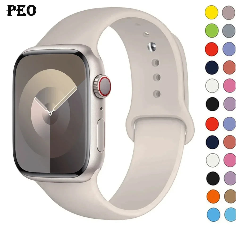 Curea Sport Din Silicon Pentru Apple Watch