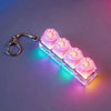 Llavero Teclado Antiestrés con LED