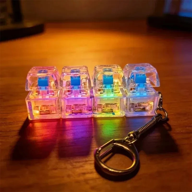 Llavero Teclado Antiestrés con LED
