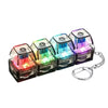 Llavero Teclado Antiestrés con LED