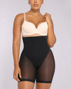 MeshSmooth High Waisted Mid Thigh Shaper Short