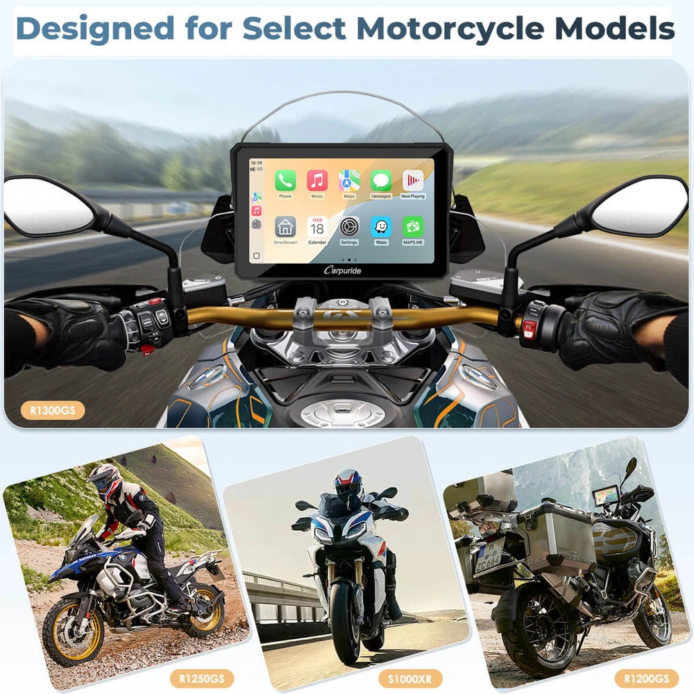 Carpuride BMW Motorcycle CarPlay Stereo