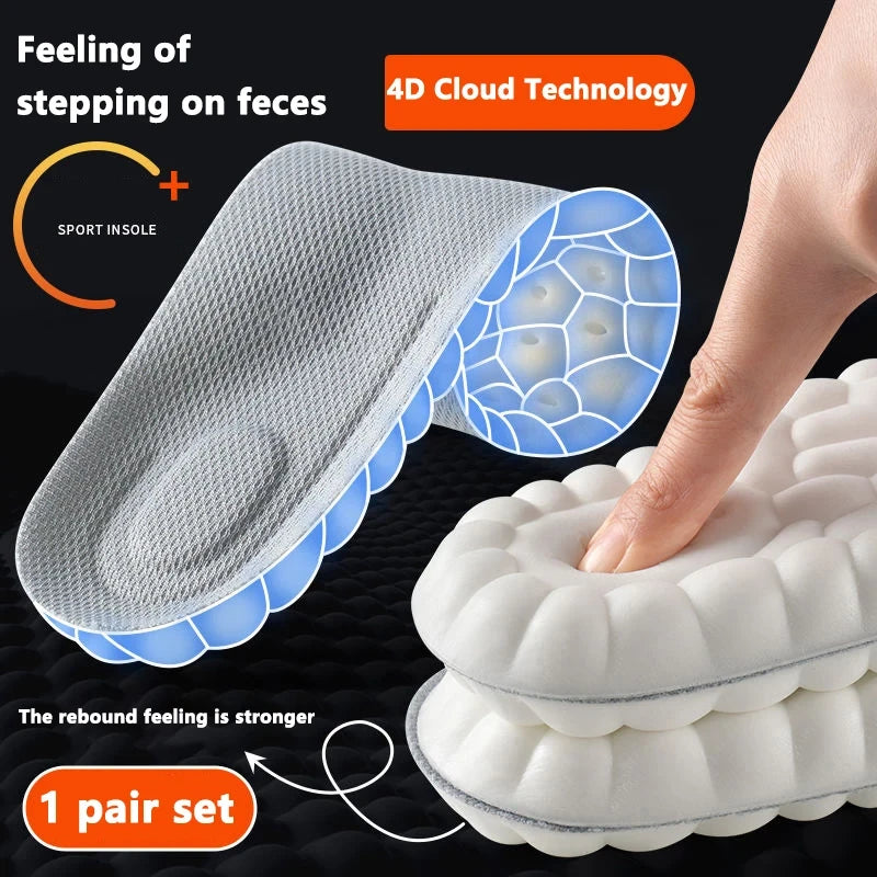 Breathable Athletic Arch Support Insoles