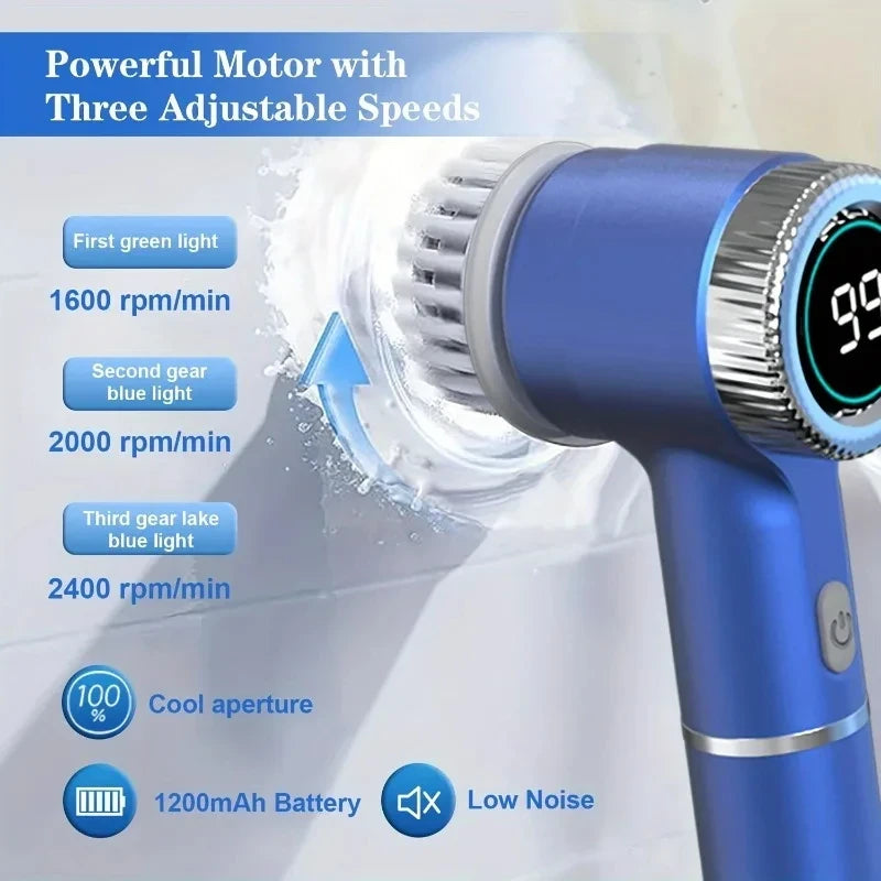 Perie Electrică Rotativă pentru Duș