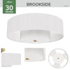 Brookside Indoor LED Fandelier