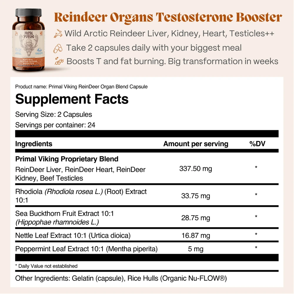 Primal Viking Testosterone Booster