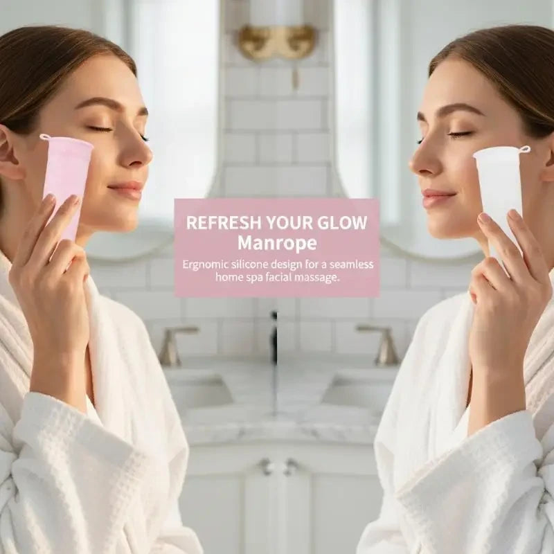 Rola Masaj Facial Silicon Gheață