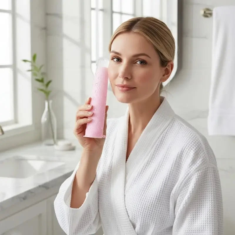 Rola Masaj Facial Silicon Gheață