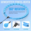 Weighted Hula Hoop with Resistance Cord
