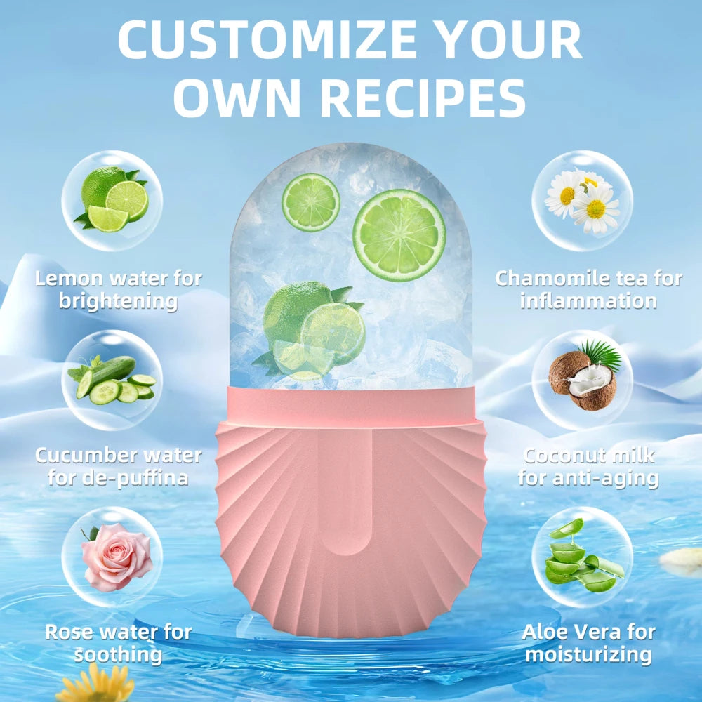 Silicon Face Ice Roller