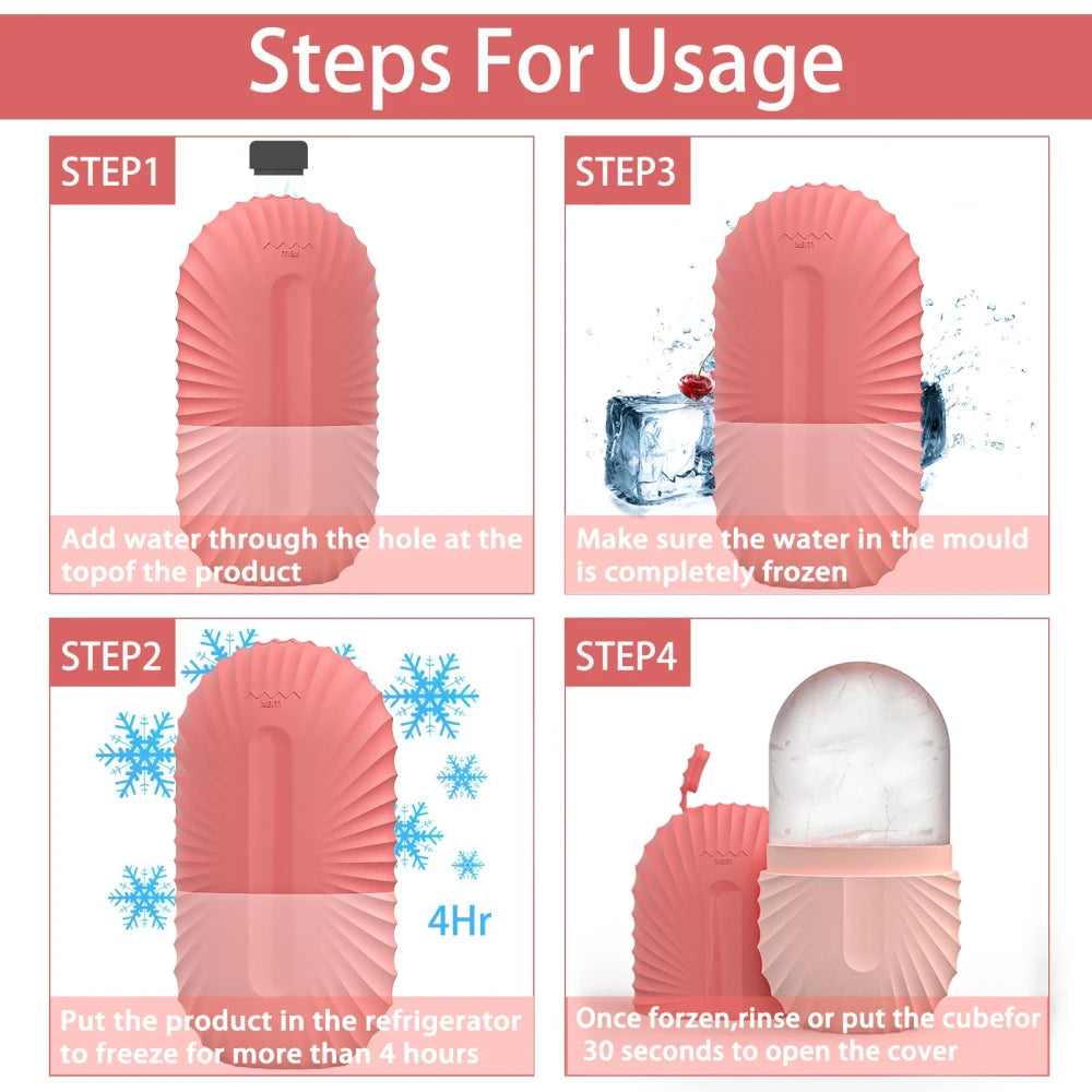 Silicon Face Ice Roller