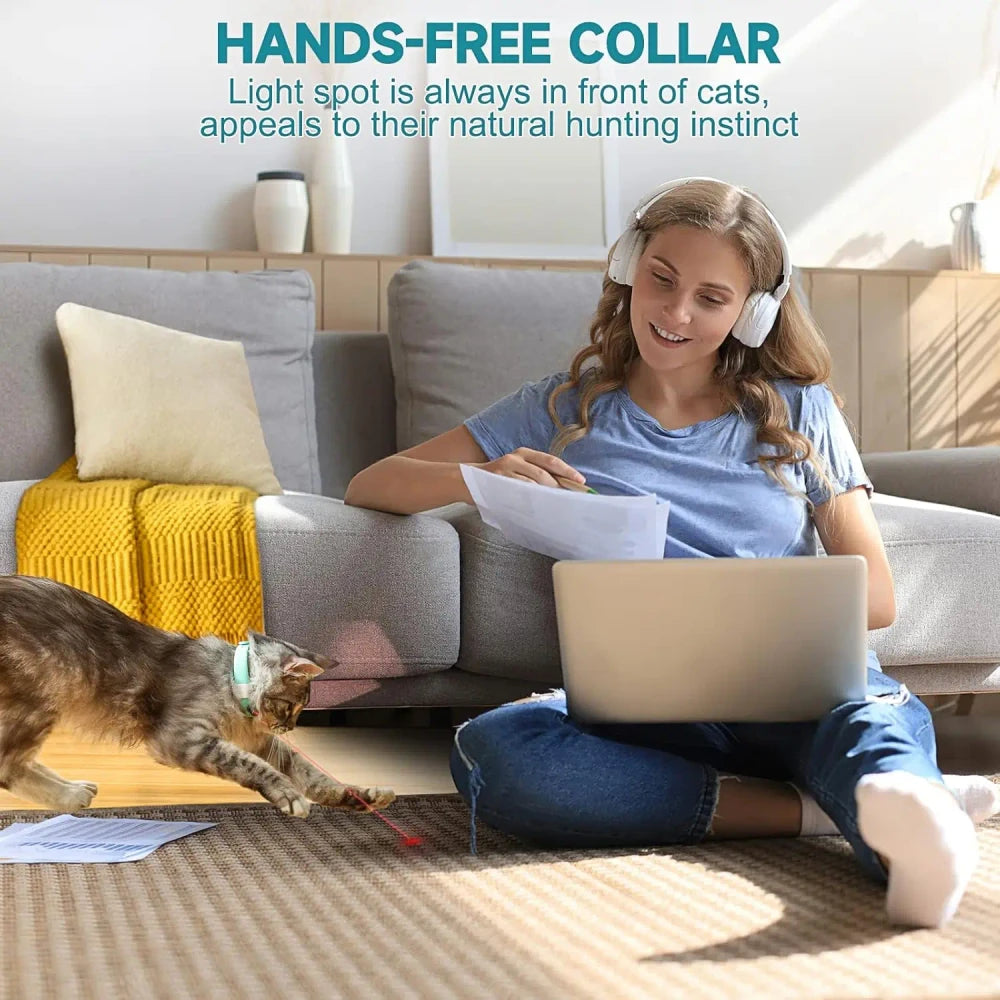 Interactive Laser Cat Collar