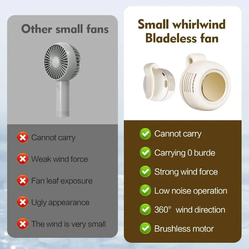 Portable Mini Bladeless Fan