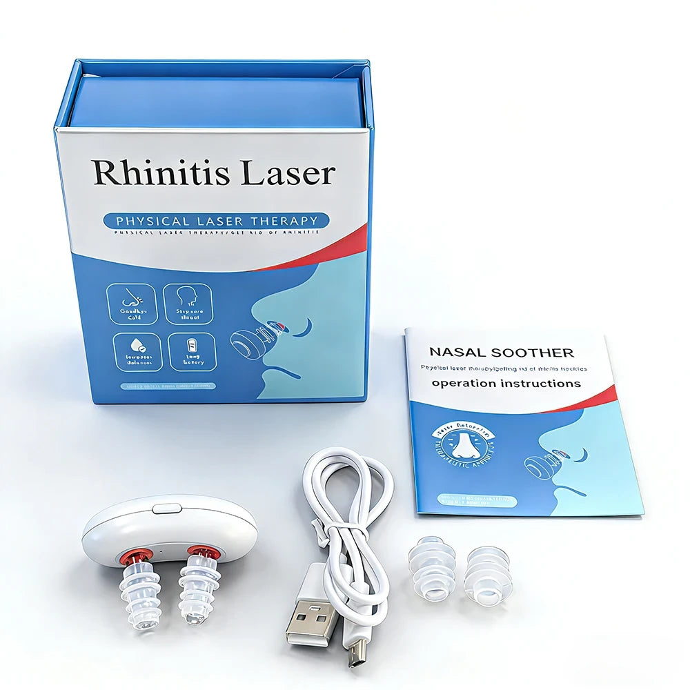 Dispositivo de Fototerapia Nasal con Luz Roja e Infrarroja