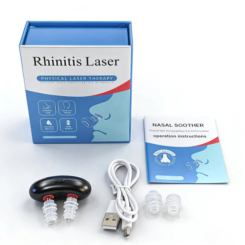 Dispositivo de Fototerapia Nasal con Luz Roja e Infrarroja