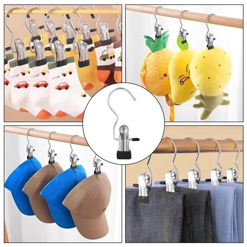 Stainless Steel Boot Hanger Clips