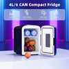 Antarctic Star Mini Fridge with Gaming Lights