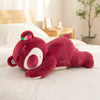 Strawberry Bear Plush Sleep Pillow