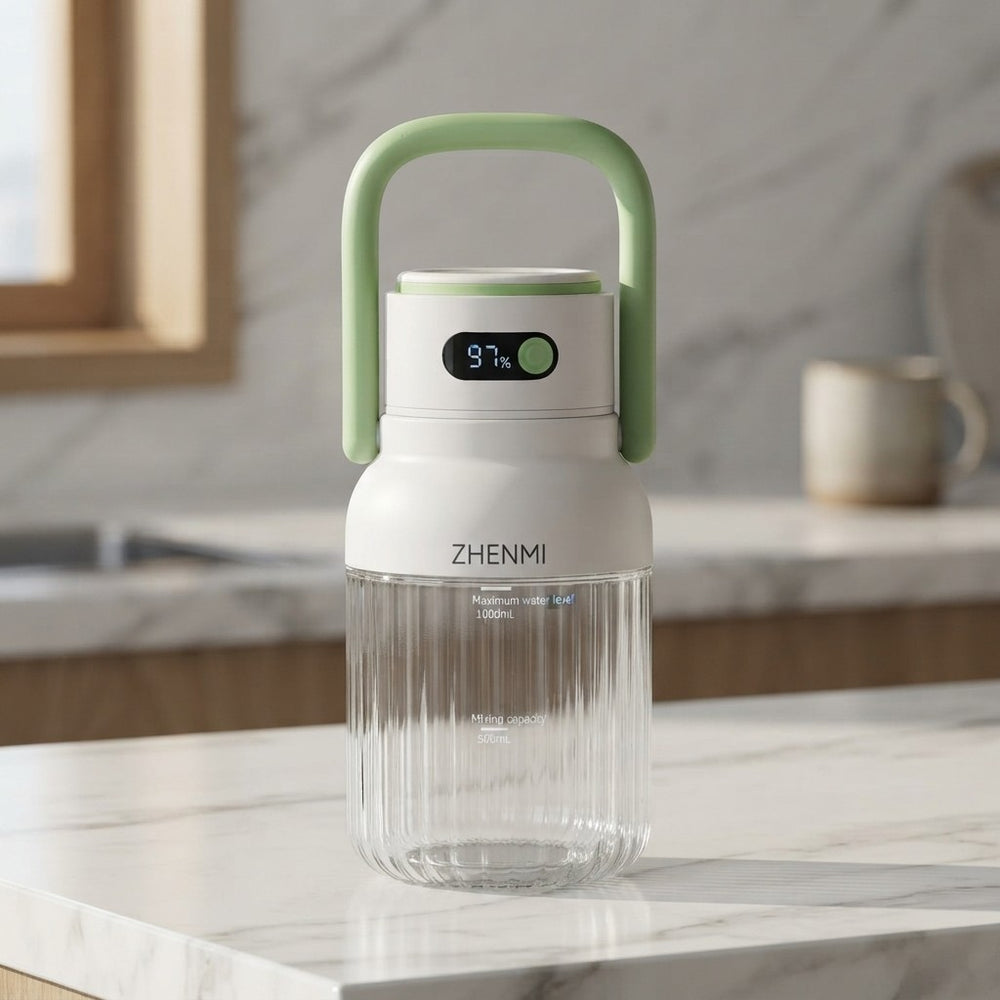 Blender Portabil Digital Pentru Smoothie