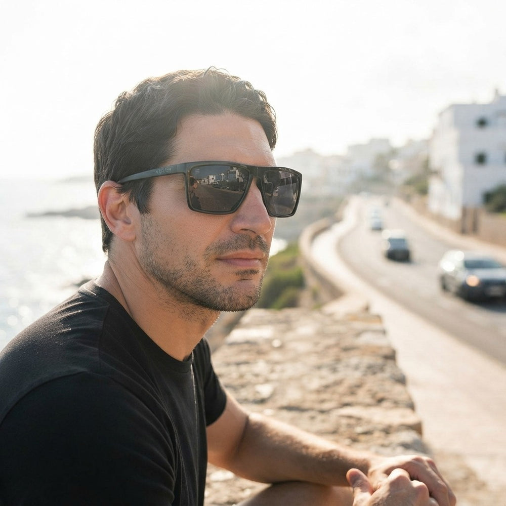Gloss Black Sunglasses