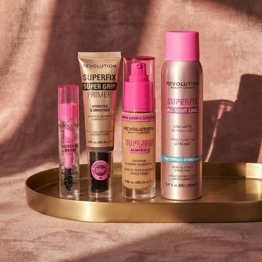 Revolution Superfix Makeup Routine