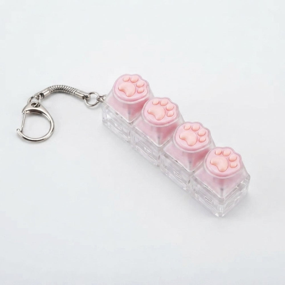 Llavero Teclado Antiestrés con LED