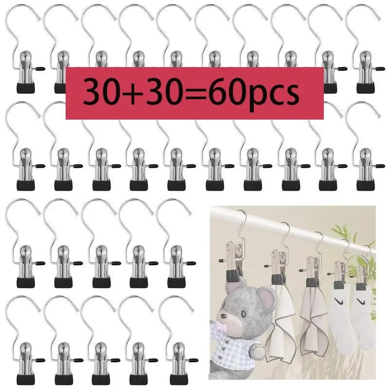 Stainless Steel Boot Hanger Clips