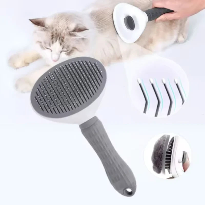 Pettine per Gatti in Acciaio Inox