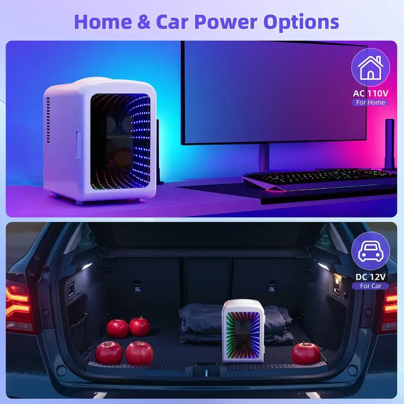 Antarctic Star Mini Fridge with Gaming Lights